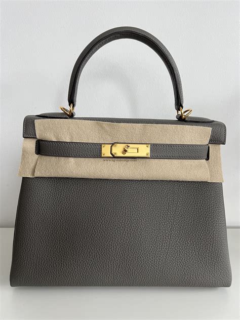 Hermes gris meyer togo